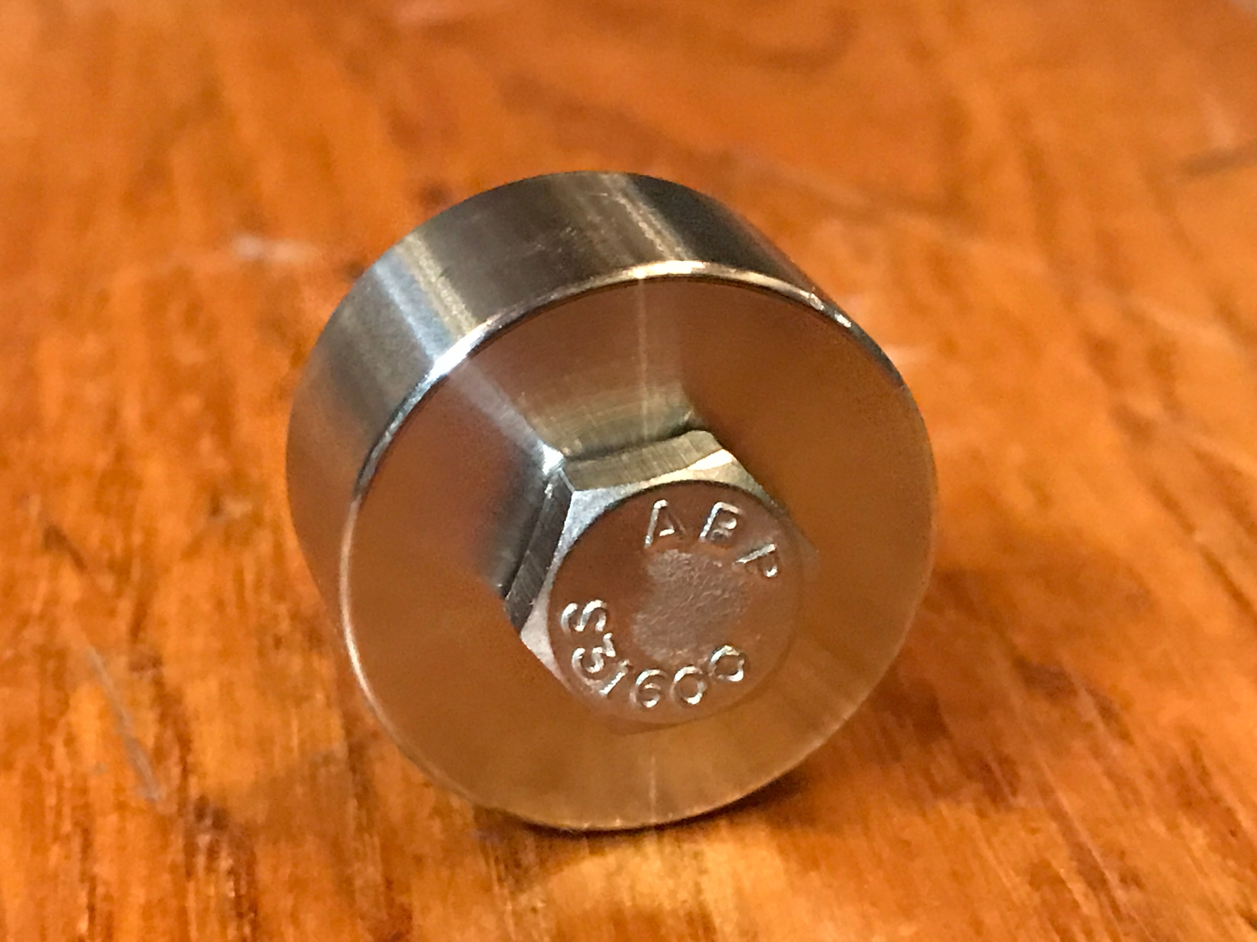 EXTSW .257” ID x .990" OD x 1/2” Long 316 Stainless Spacer