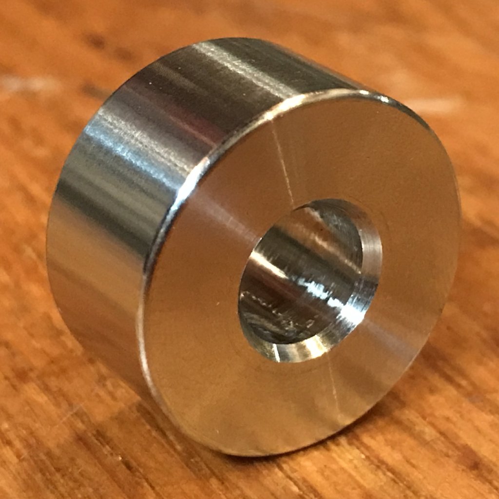 EXTSW .383” ID x .990" OD x 1/2” Thick 304 Stainless Spacer