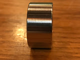 (200 pc) Custom EXTSW 3/8” ID x ( 1” / .990") OD x 1/2” Thick 316 Stainless Spacers