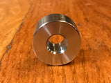 (200 pc) Custom EXTSW 3/8” ID x ( 1” / .990") OD x 1/2” Thick 316 Stainless Spacers