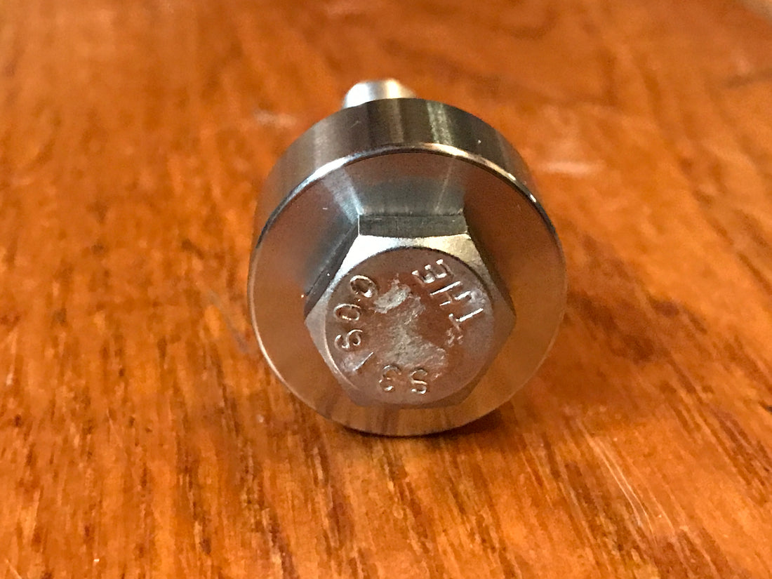 EXTSW .383" ID x .990" OD x 1/2” Thick 316 Stainless Spacer