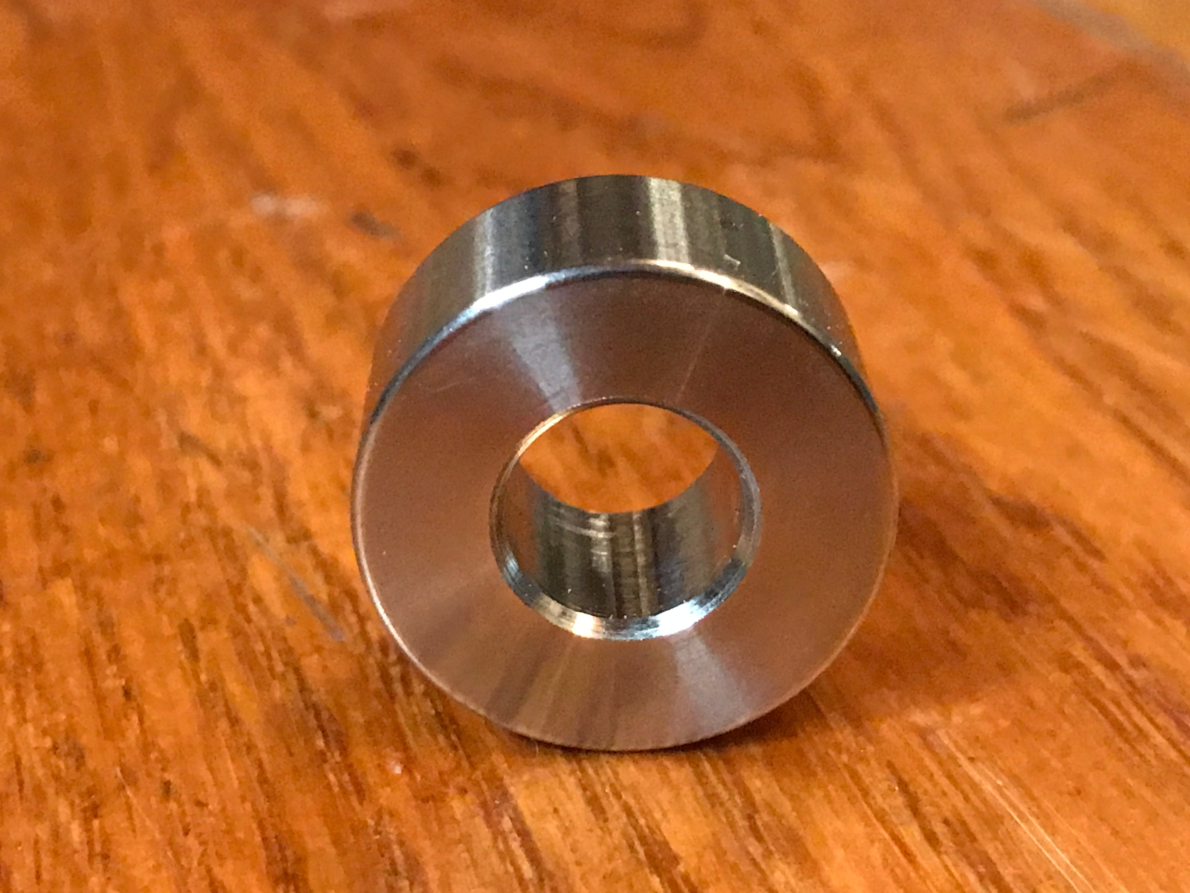 EXTSW .507" ID x 1.115" OD x 5/8” Thick 316 Stainless Spacer