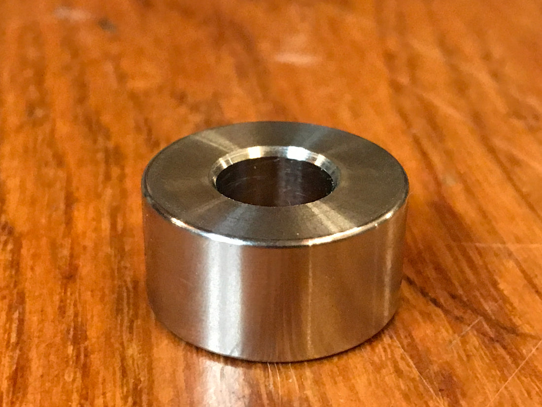 EXTSW .443” ID x 1.240" OD x 5/8” Thick 316 Stainless Spacer