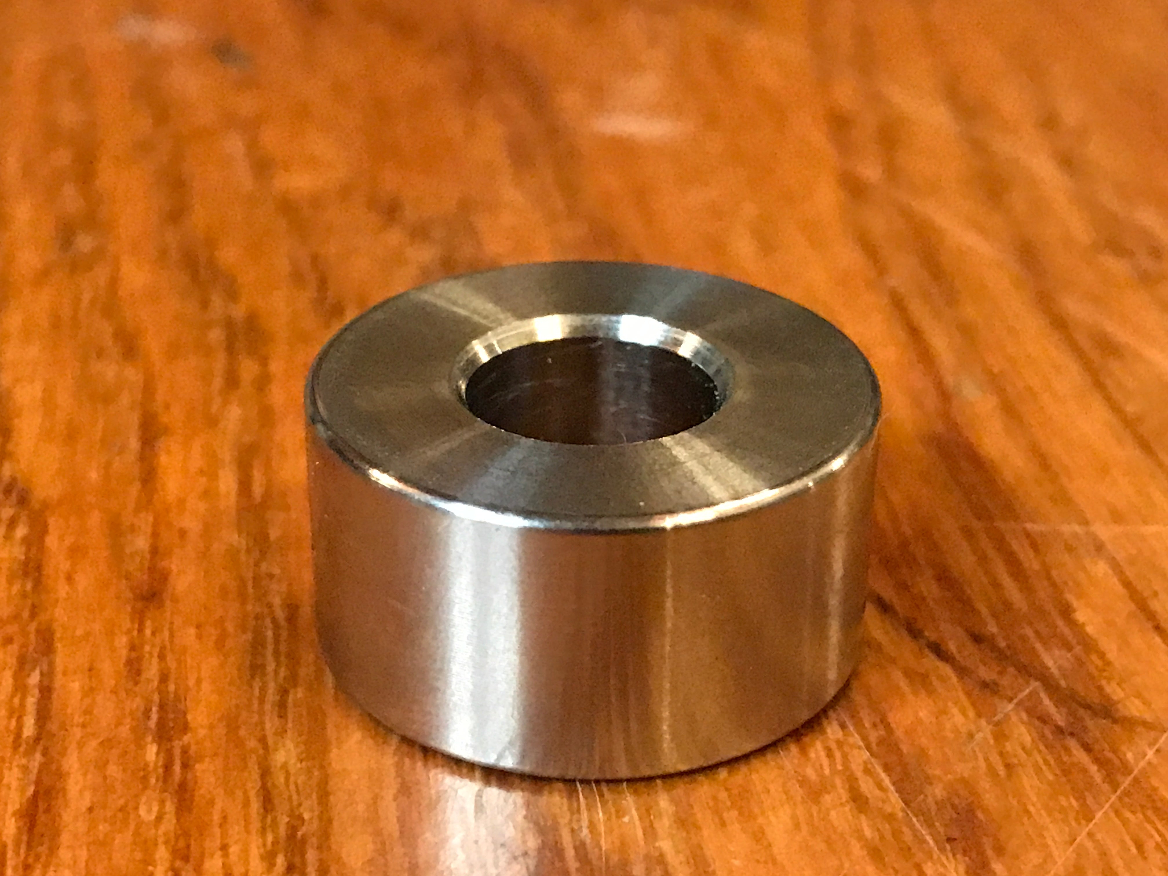 EXTSW 7/16” ID x .990" OD x 1/2” Thick 304 Stainless Spacer