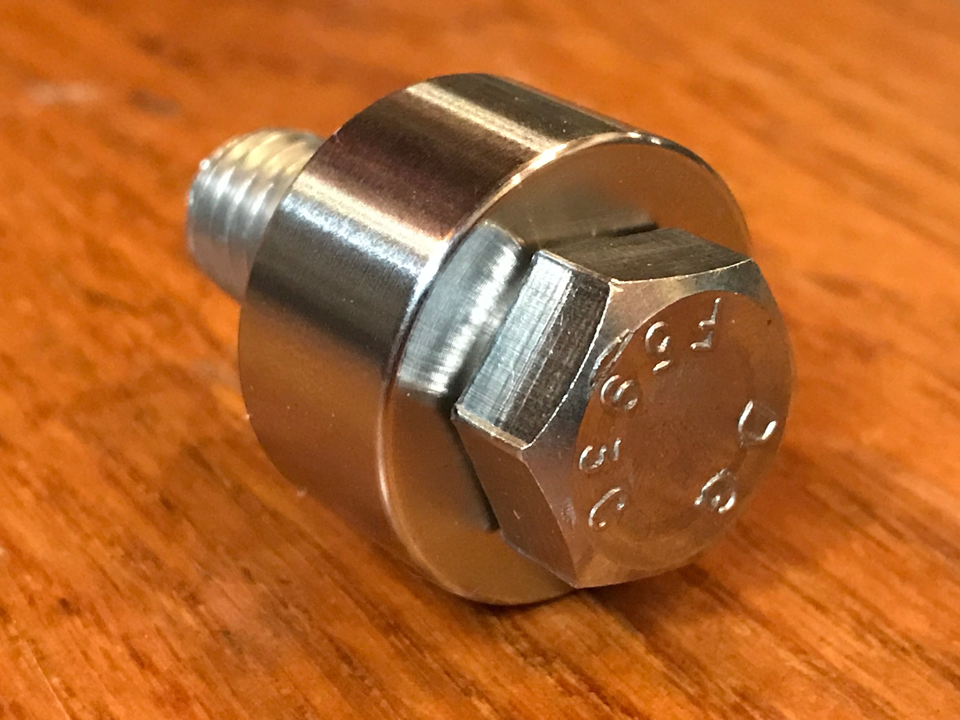 EXTSW 7/16” ID x .990" OD x 1/2” Thick 304 Stainless Spacer