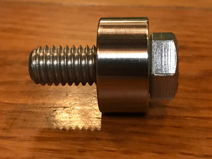 EXTSW 7/16” ID x .990" OD x 1/2” Thick 304 Stainless Spacer