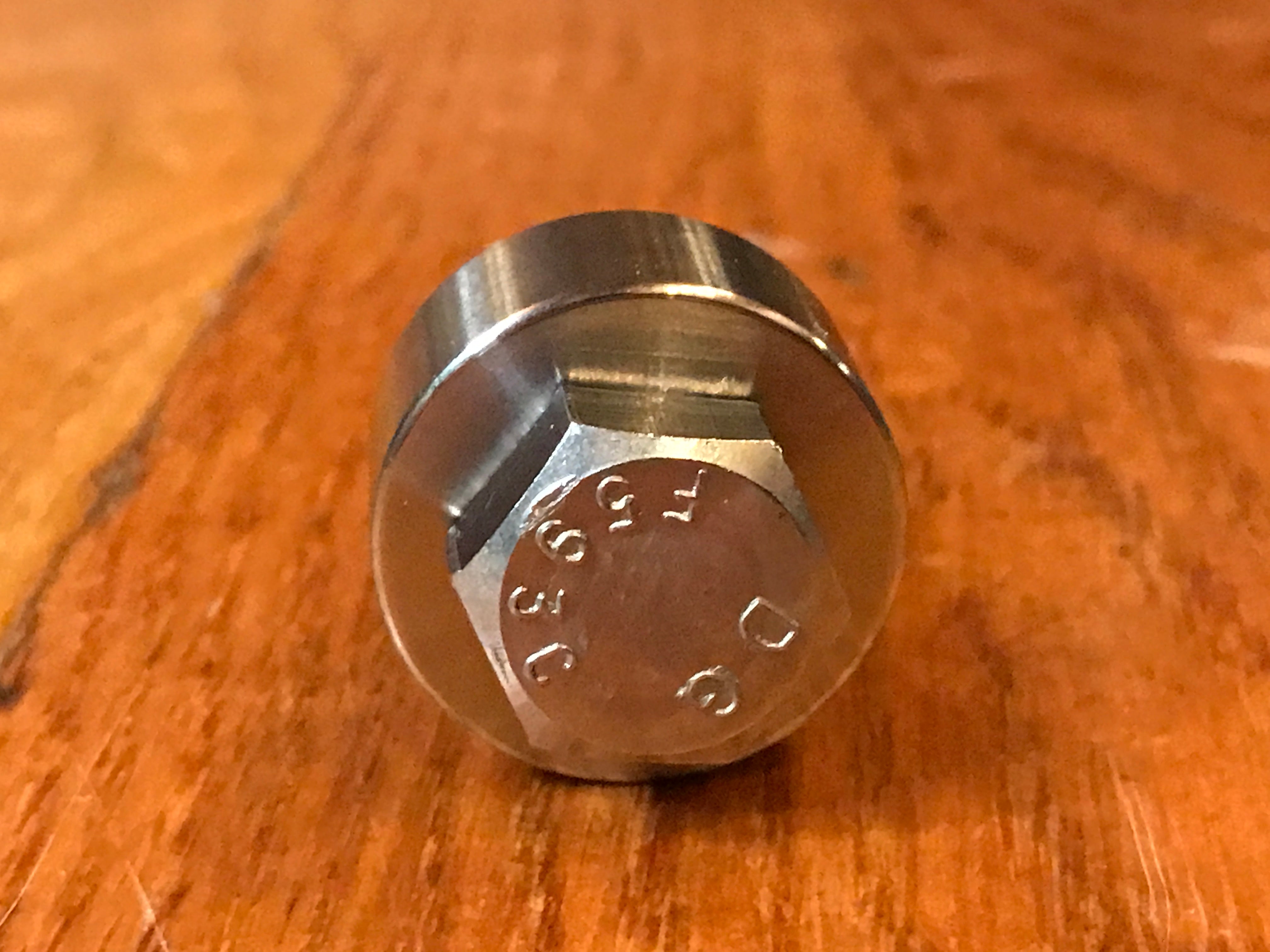 EXTSW .507" ID x 1.115" OD x 5/8” Thick 316 Stainless Spacer