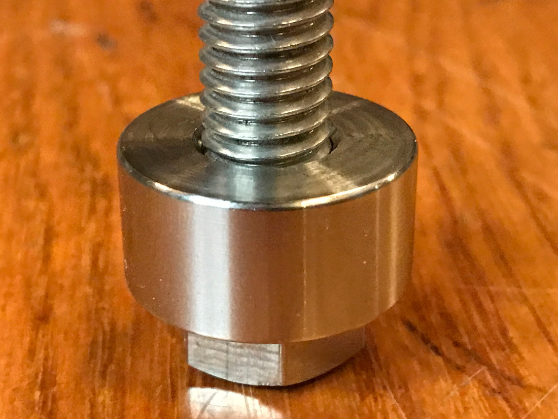 EXTSW .507" ID x 1.115" OD x 5/8” Thick 316 Stainless Spacer