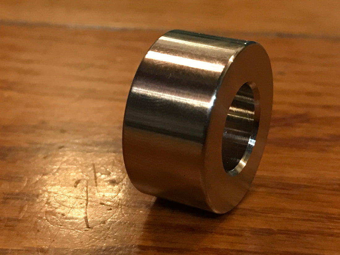 EXTSW 1/2” ID x .990" OD x 9/16” Thick 304 Stainless Spacer