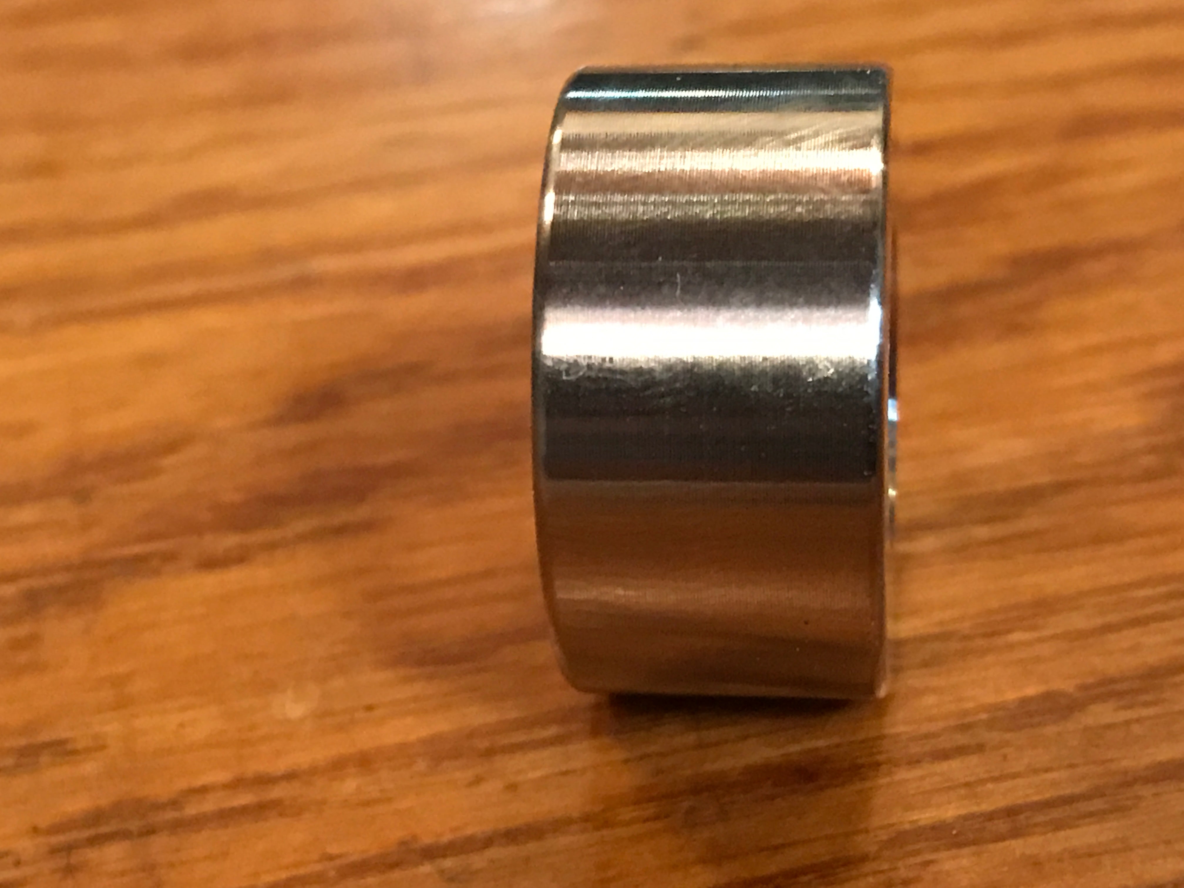 EXTSW 1/2” ID x .990" OD x 1/2” Thick 304 Stainless Spacer