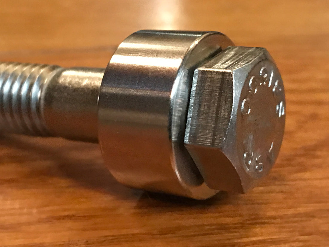 EXTSW 1/2” ID x .990" OD x 1/2” Thick 304 Stainless Spacer