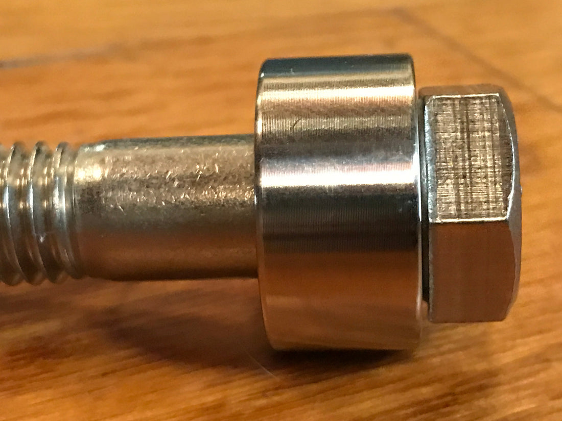 EXTSW 1/2” ID x .990" OD x 9/16” Thick 304 Stainless Spacer