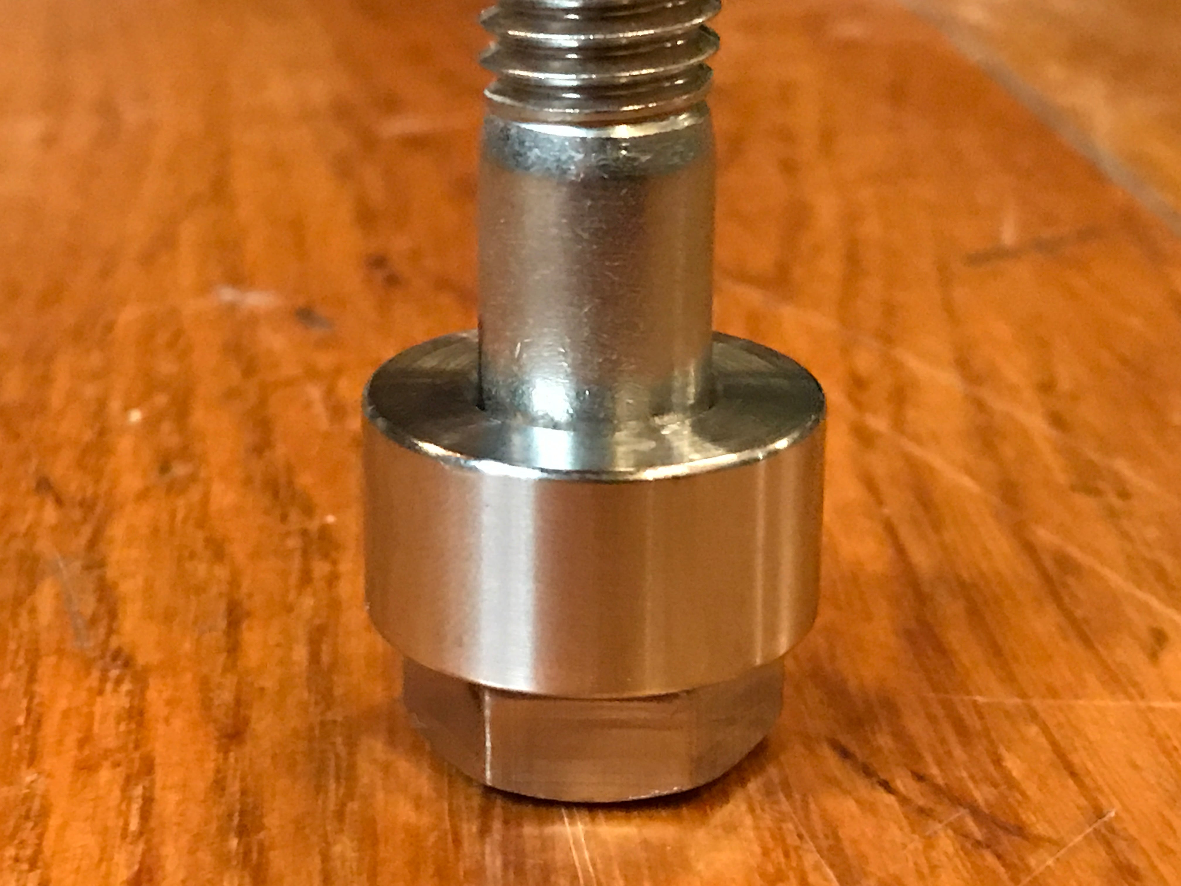 EXTSW .507" ID x .990" OD x 1/2” Thick 316 Stainless Spacer