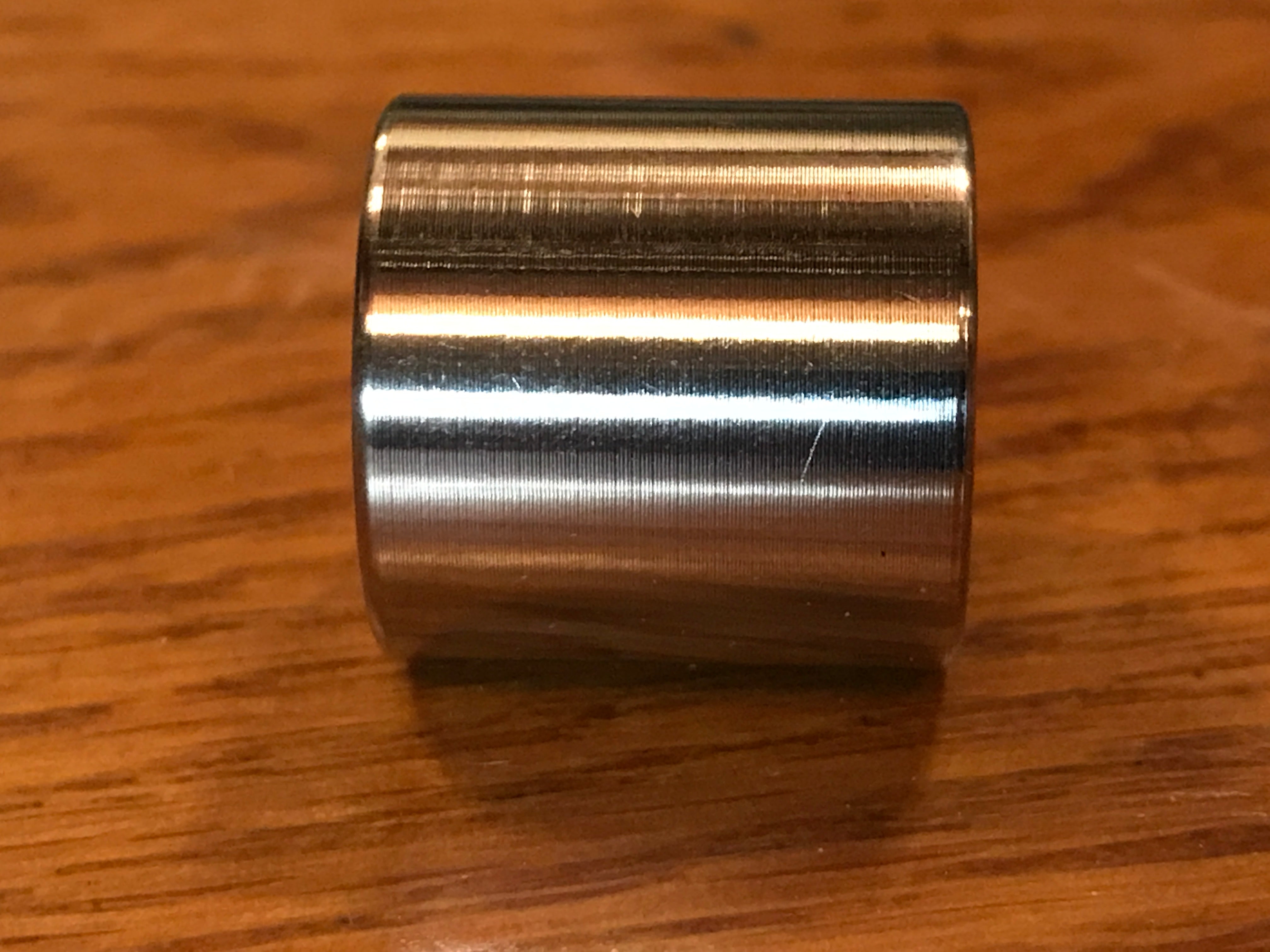 EXTSW 7/16” ID x .740" OD x 3/4" Thick 304 Stainless Steel Spacer