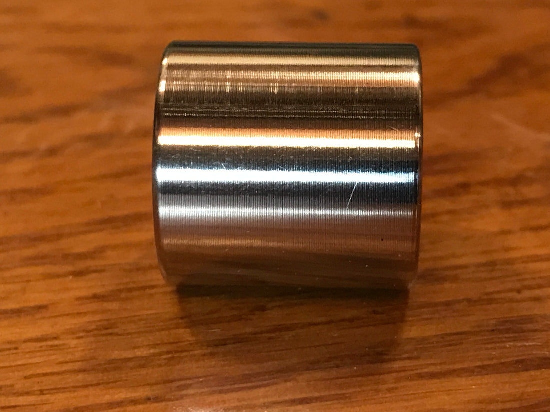 EXTSW 7/16” ID x .740" OD x 3/4" Thick 304 Stainless Steel Spacer