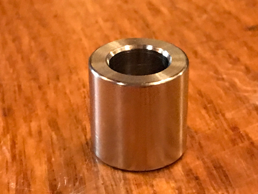 EXTSW 7/16” ID x .740" OD x 3/4" Thick 304 Stainless Steel Spacer
