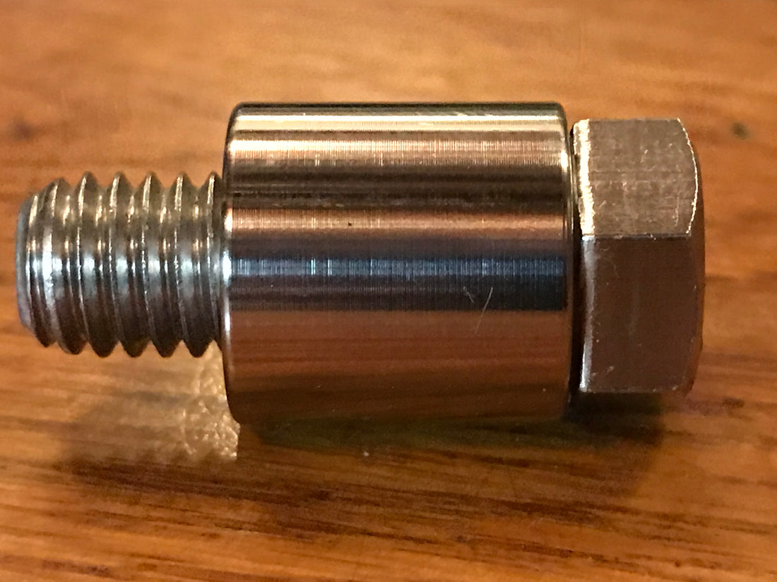 EXTSW 7/16” ID x .740" OD x 3/4" Thick 304 Stainless Steel Spacer