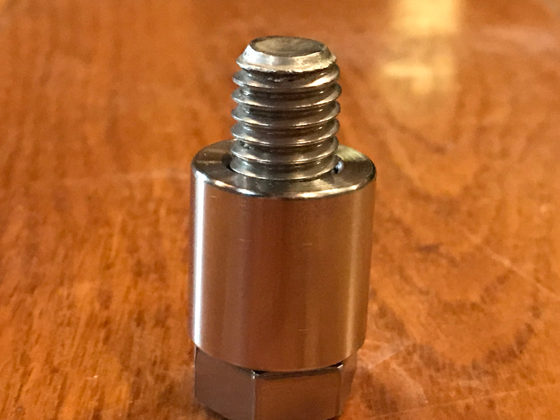 EXTSW .443” ID x .740” OD x 11/16" long 316 Stainless Spacer