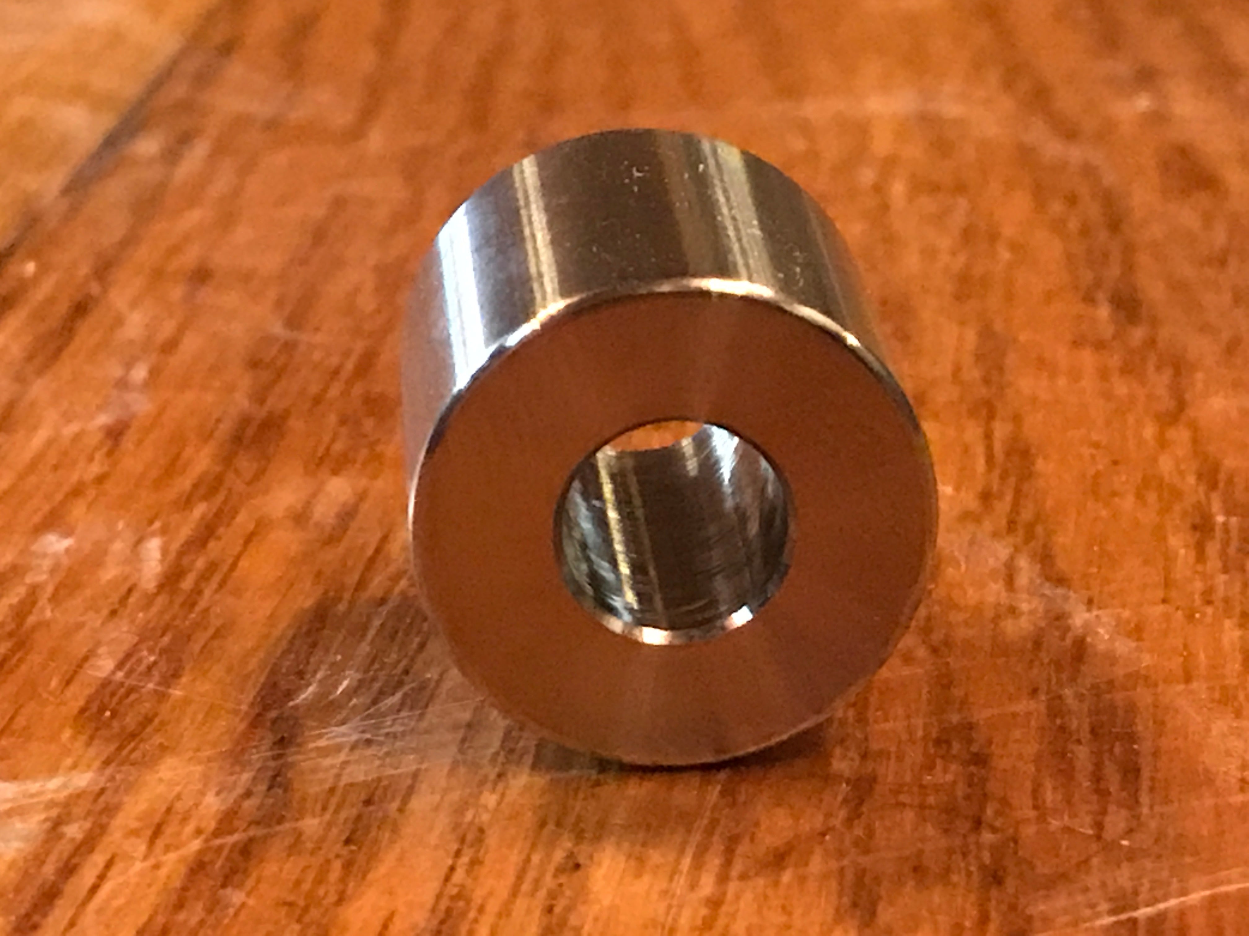EXTSW .323" ID x .740" OD x 3/4" Thick 316 Stainless Spacer