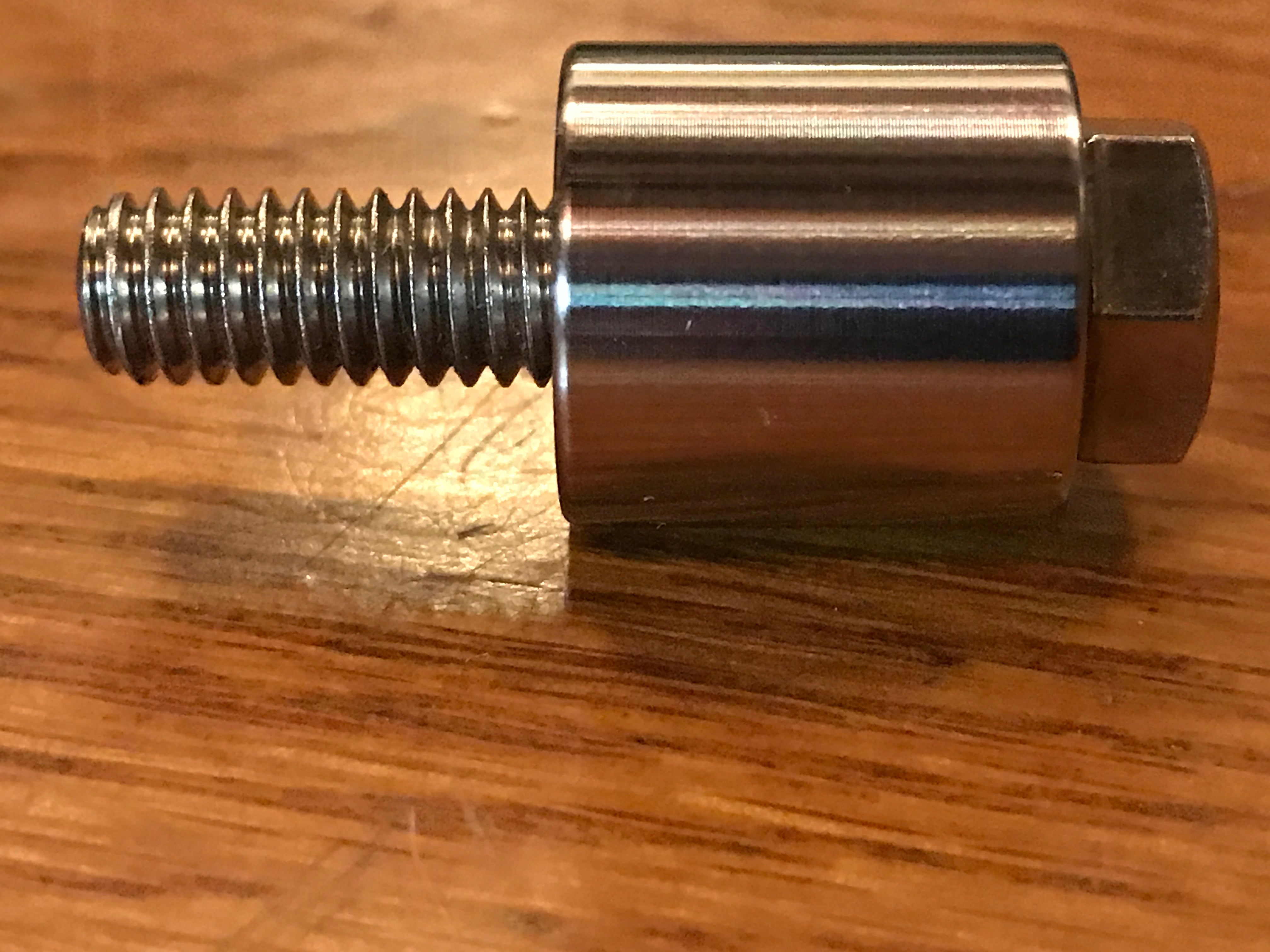 EXTSW .323" ID x .740" OD x 3/4" Thick 316 Stainless Spacer