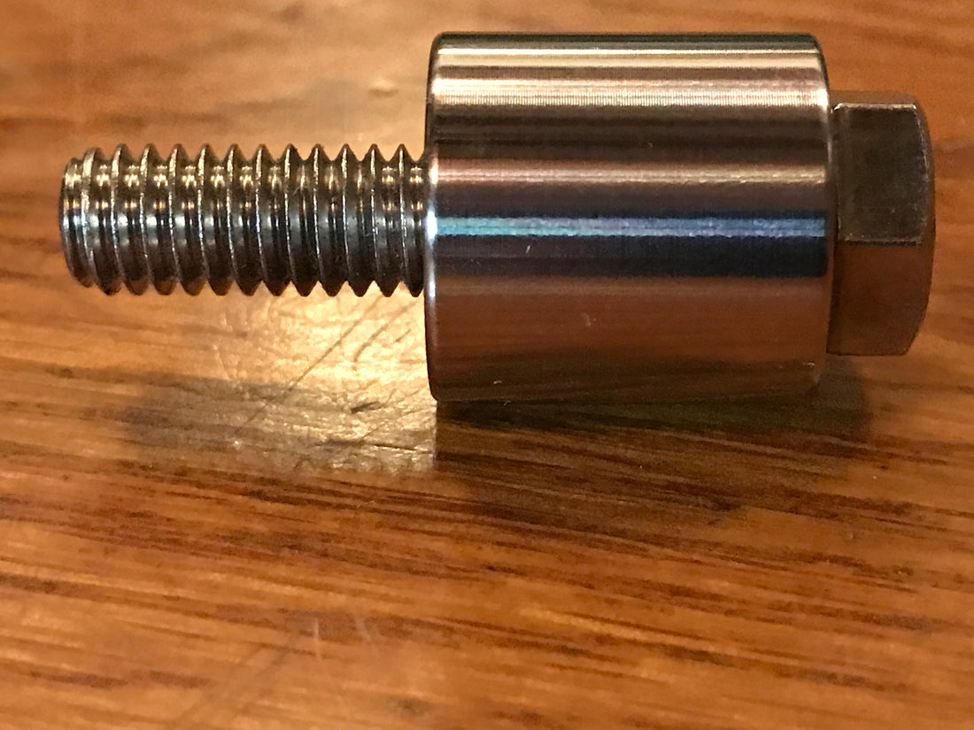 EXTSW .323" ID x .740" OD x 3/4" Thick 316 Stainless Spacer