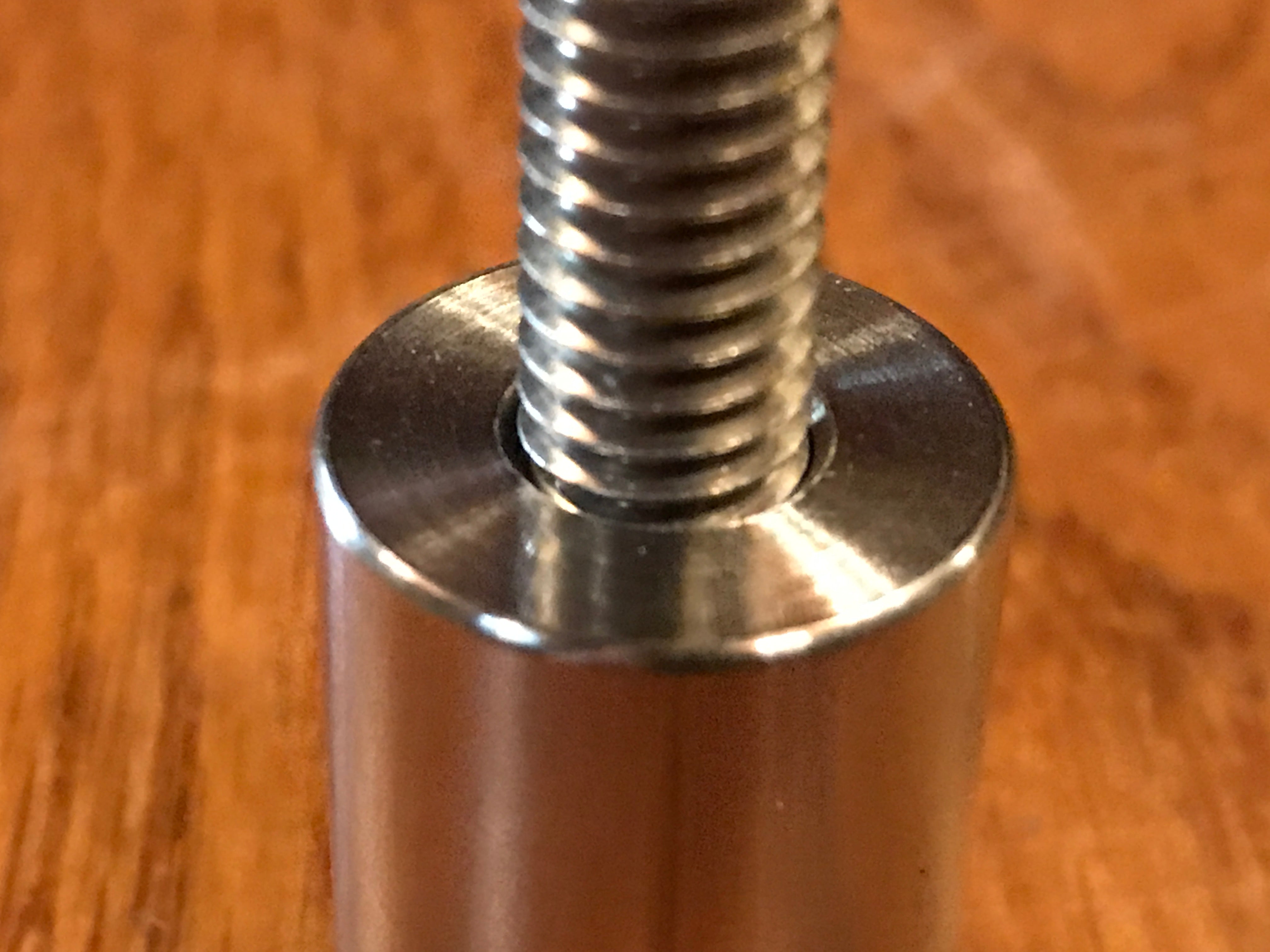 EXTSW .323" ID x .740" OD x 3/4" Thick 316 Stainless Spacer