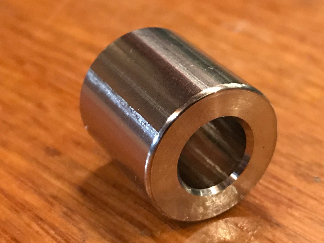 EXTSW .443” ID x .688" OD x .707" Thick 316 Stainless Spacer