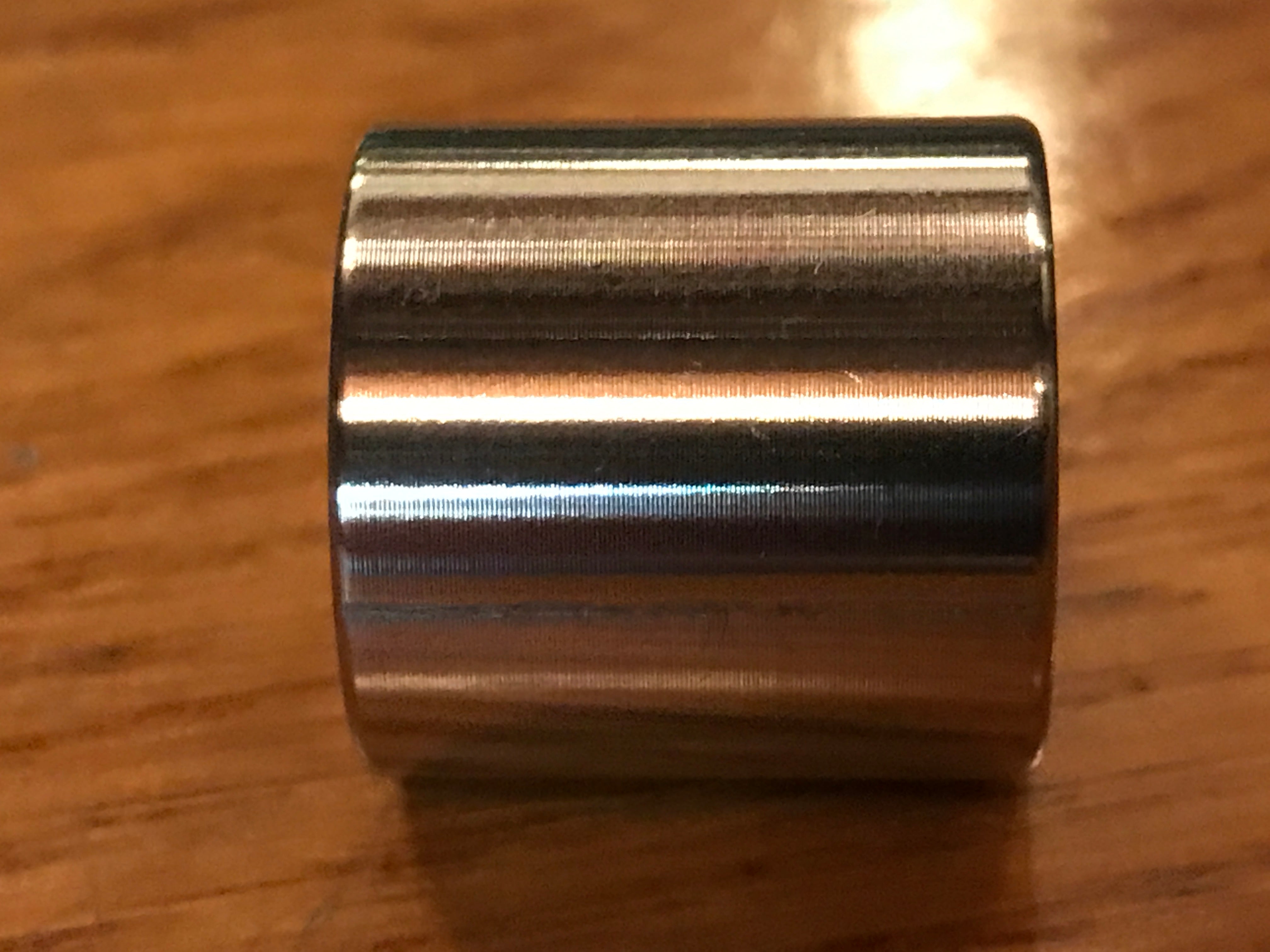 EXTSW .383” ID x .740" OD x 3/4" Long 316 Stainless Spacer