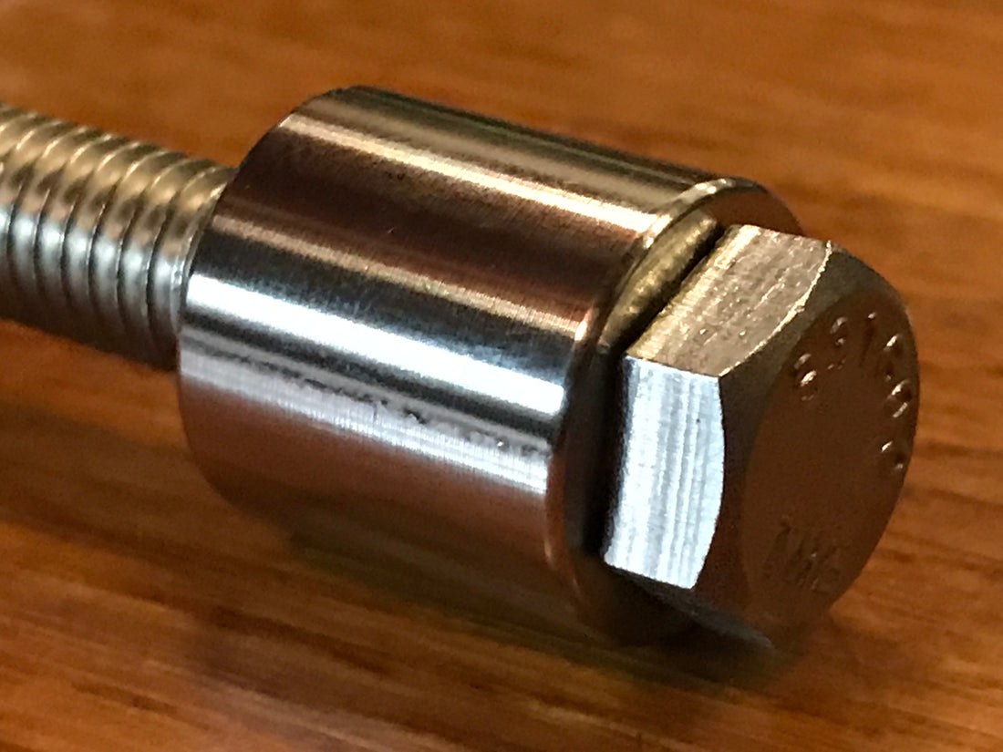 EXTSW .257” ID x .490" x 3/4" Long 316 Stainless Spacer