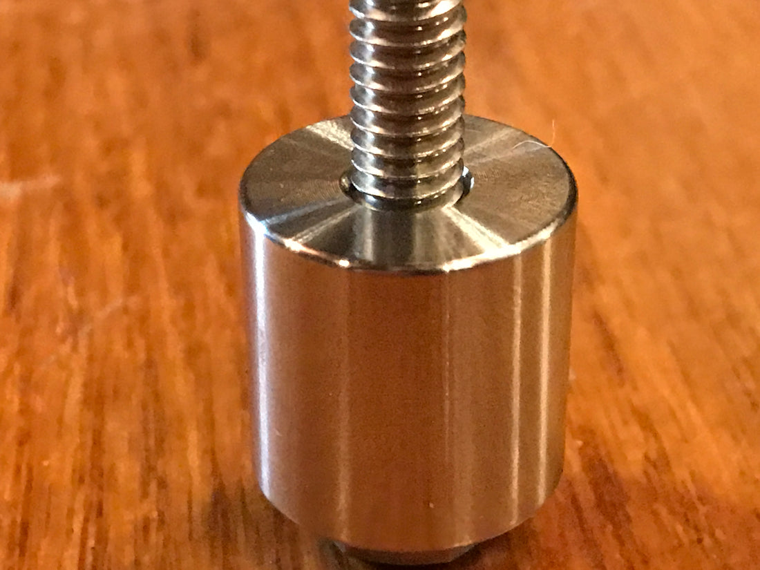 EXTSW 3/8” ID x .865" OD x 1" Thick 304 Stainless Spacer