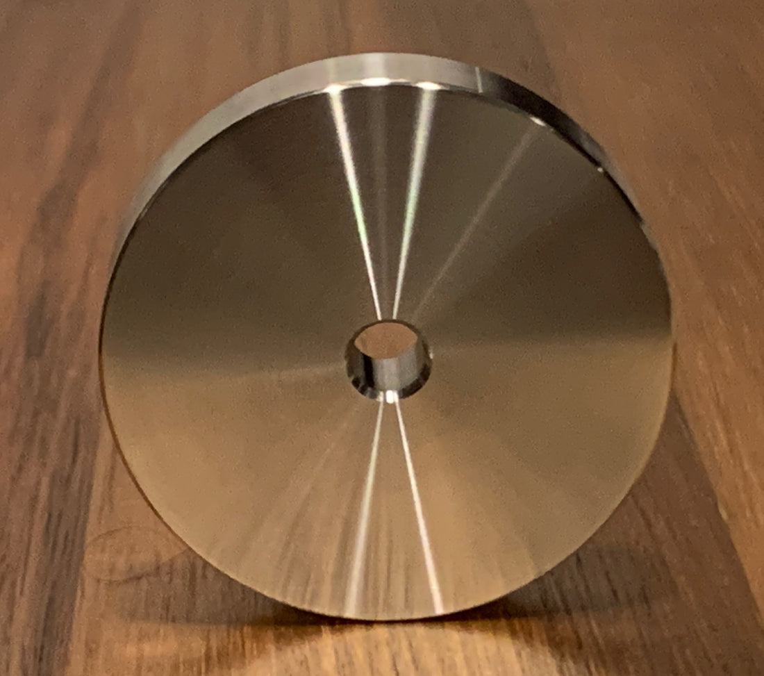 EXTSW .257” ID x 1.990" OD x 3/8” Long 316 Stainless Spacer