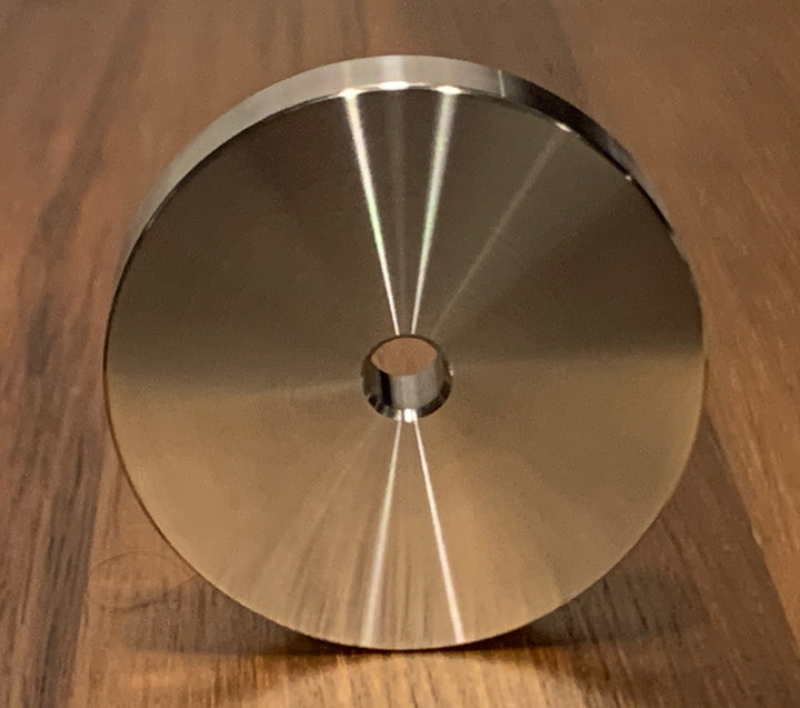 EXTSW .257” ID x 1.990" OD x 3/8” Long 316 Stainless Spacer