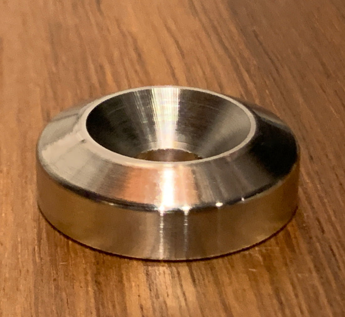 EXTSW BEVELED .383” ID x 1.240" OD x 3/8" Thick 316 SS Countersunk Washer
