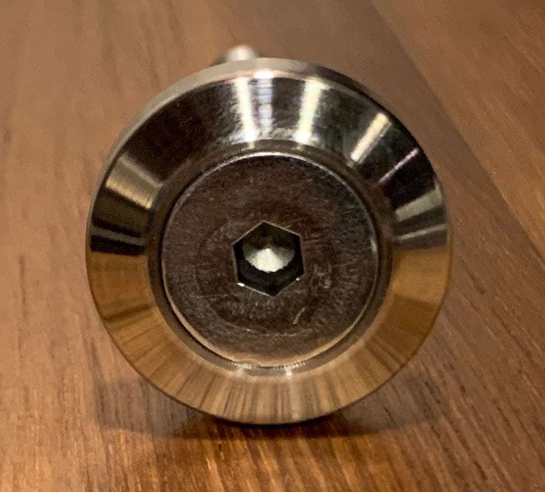 EXTSW BEVELED .383” ID x 1.240" OD x 3/8" Thick 316 SS Countersunk Washer