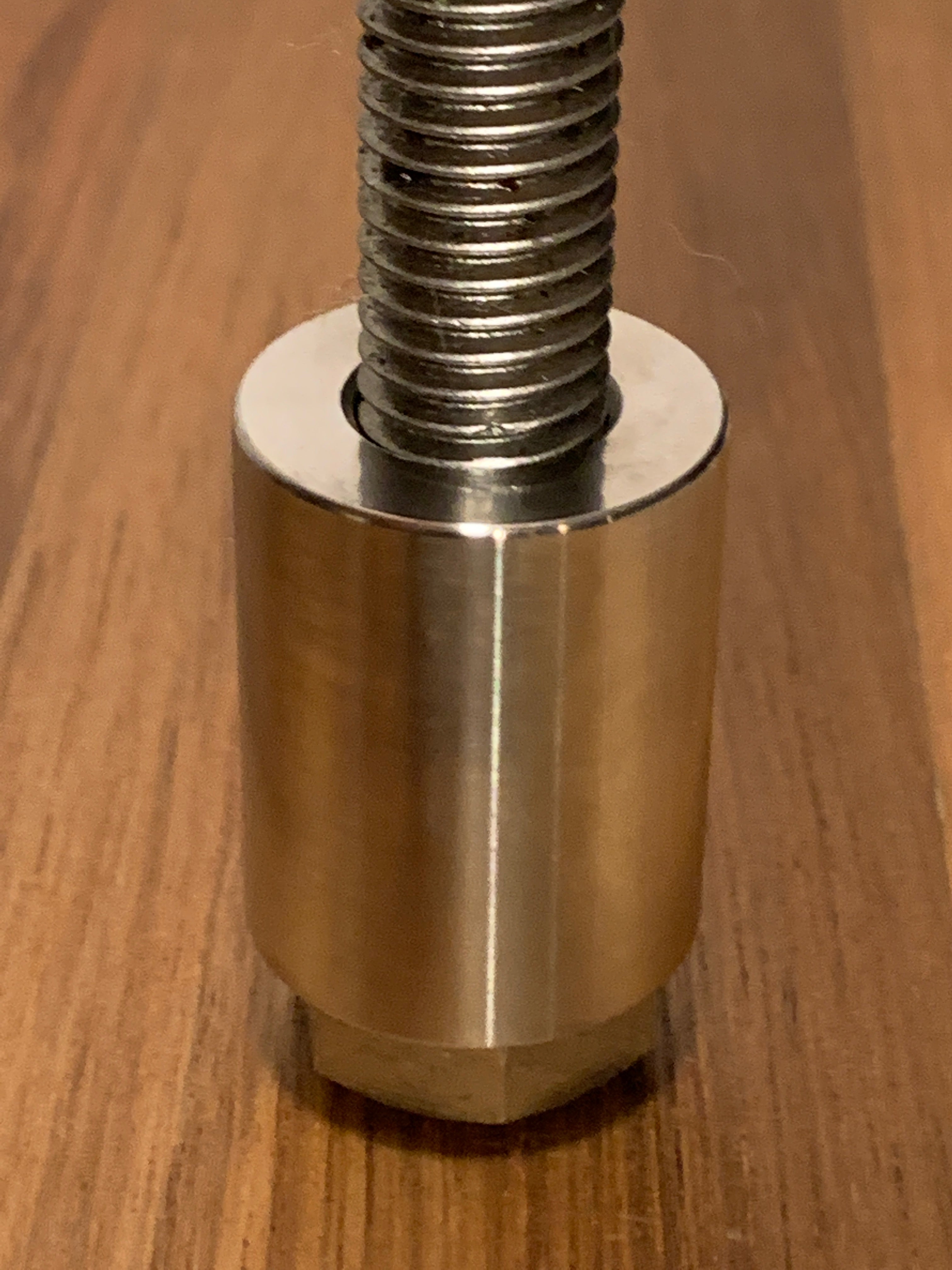 EXTSW .507" ID x .990" OD x 1 1/4" thick 316 Stainless Spacer