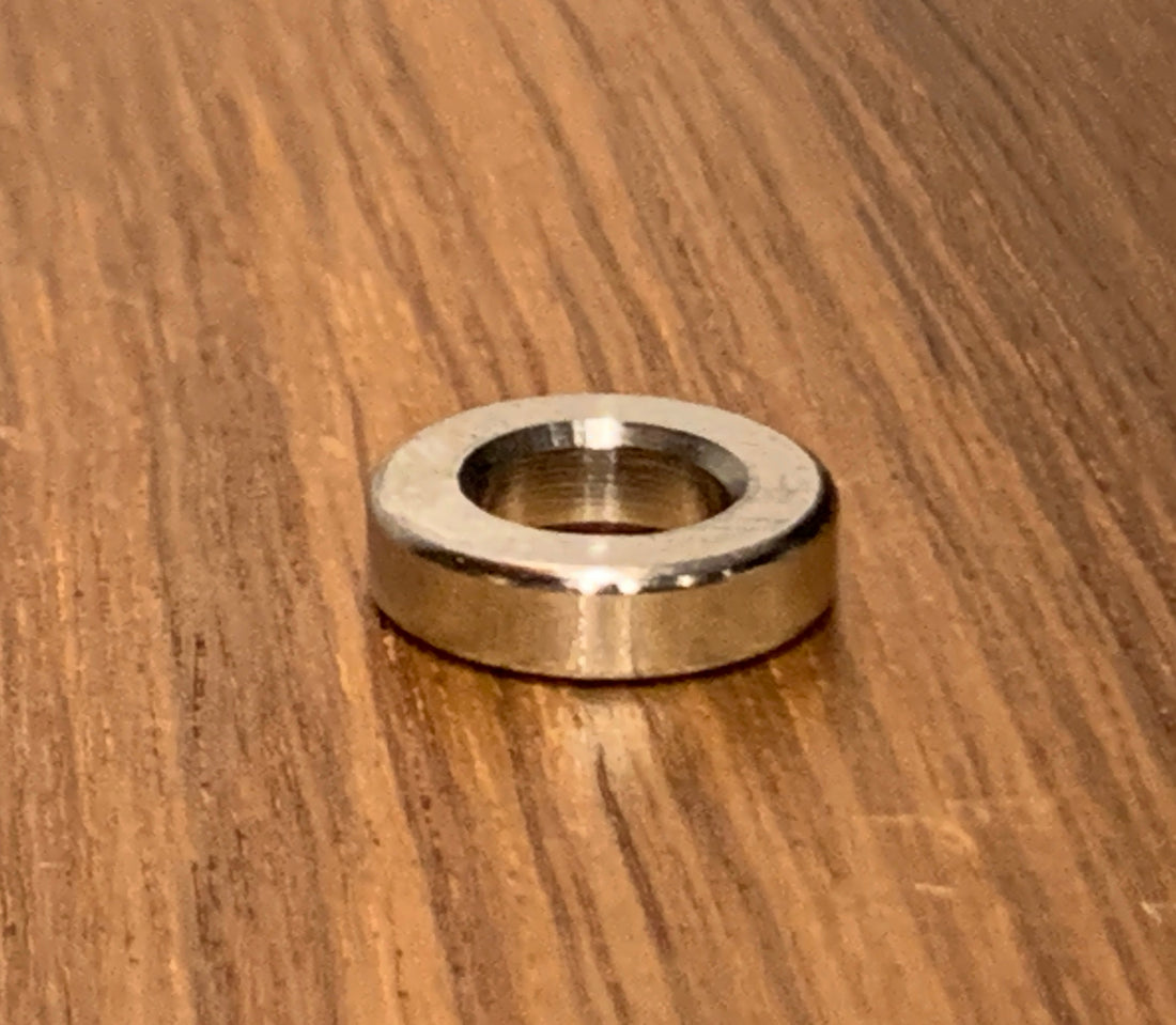 EXTSW .323” ID x .490"  x 1/8” thick 316 Stainless Spacer