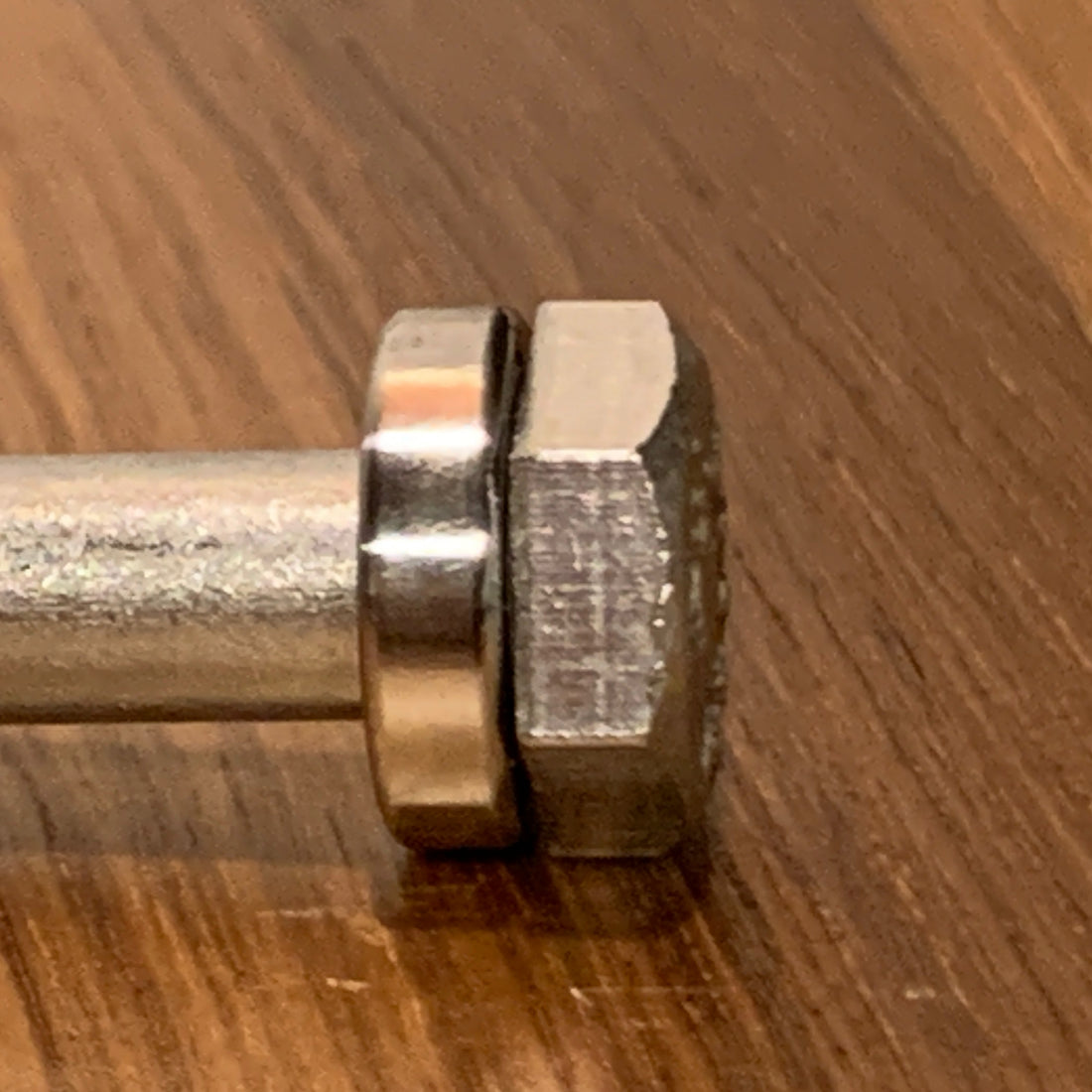 EXTSW .323” ID x .490"  x 1/8” thick 316 Stainless Spacer