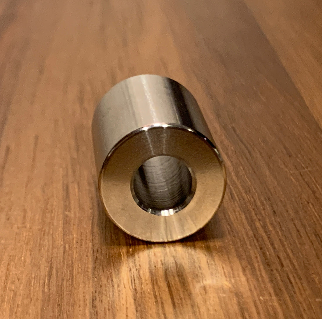 EXTSW .343" ID x .740" OD x 1" Long 316 Stainless Spacer