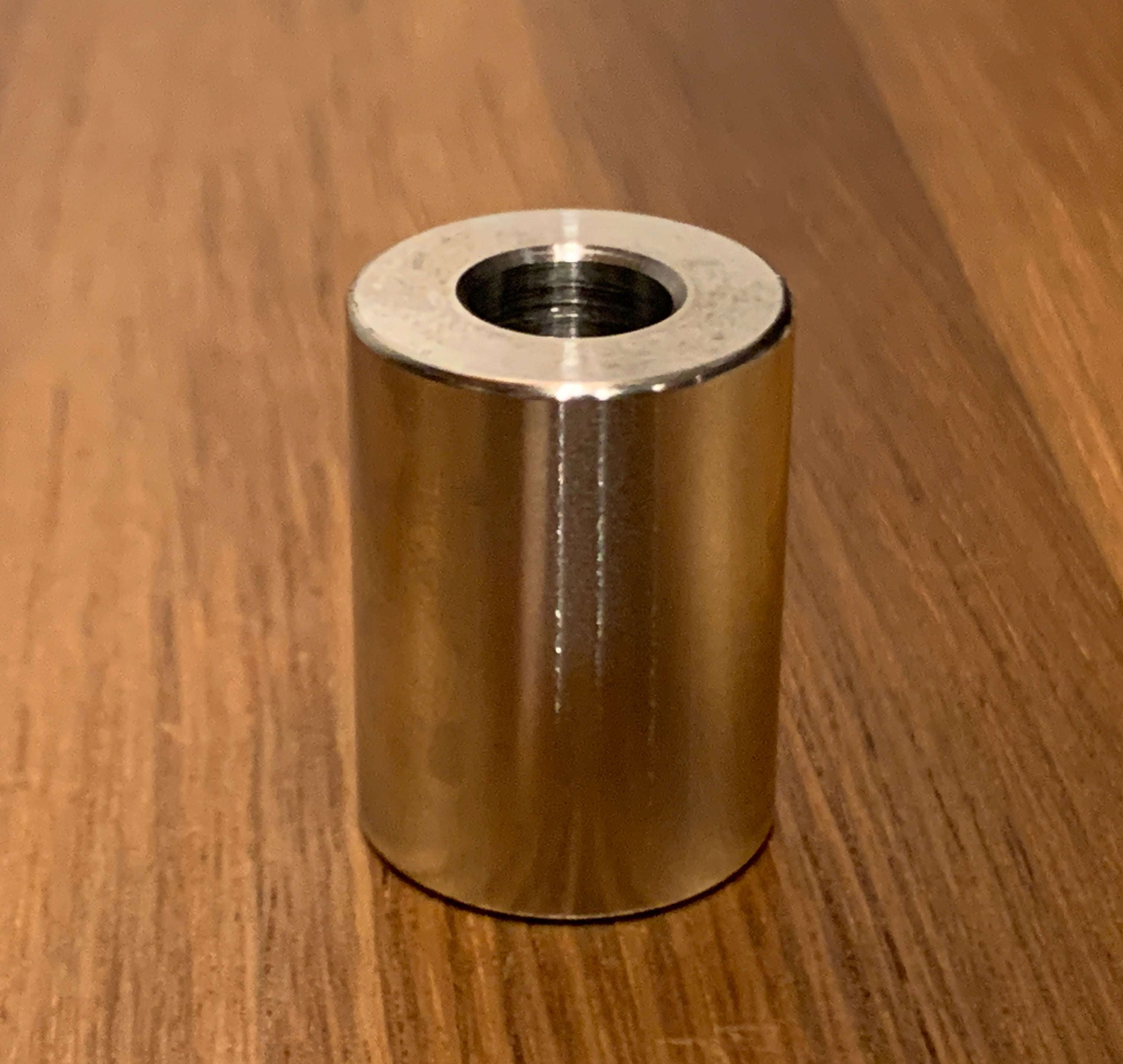 EXTSW .343" ID x .740" OD x 1" Long 316 Stainless Spacer