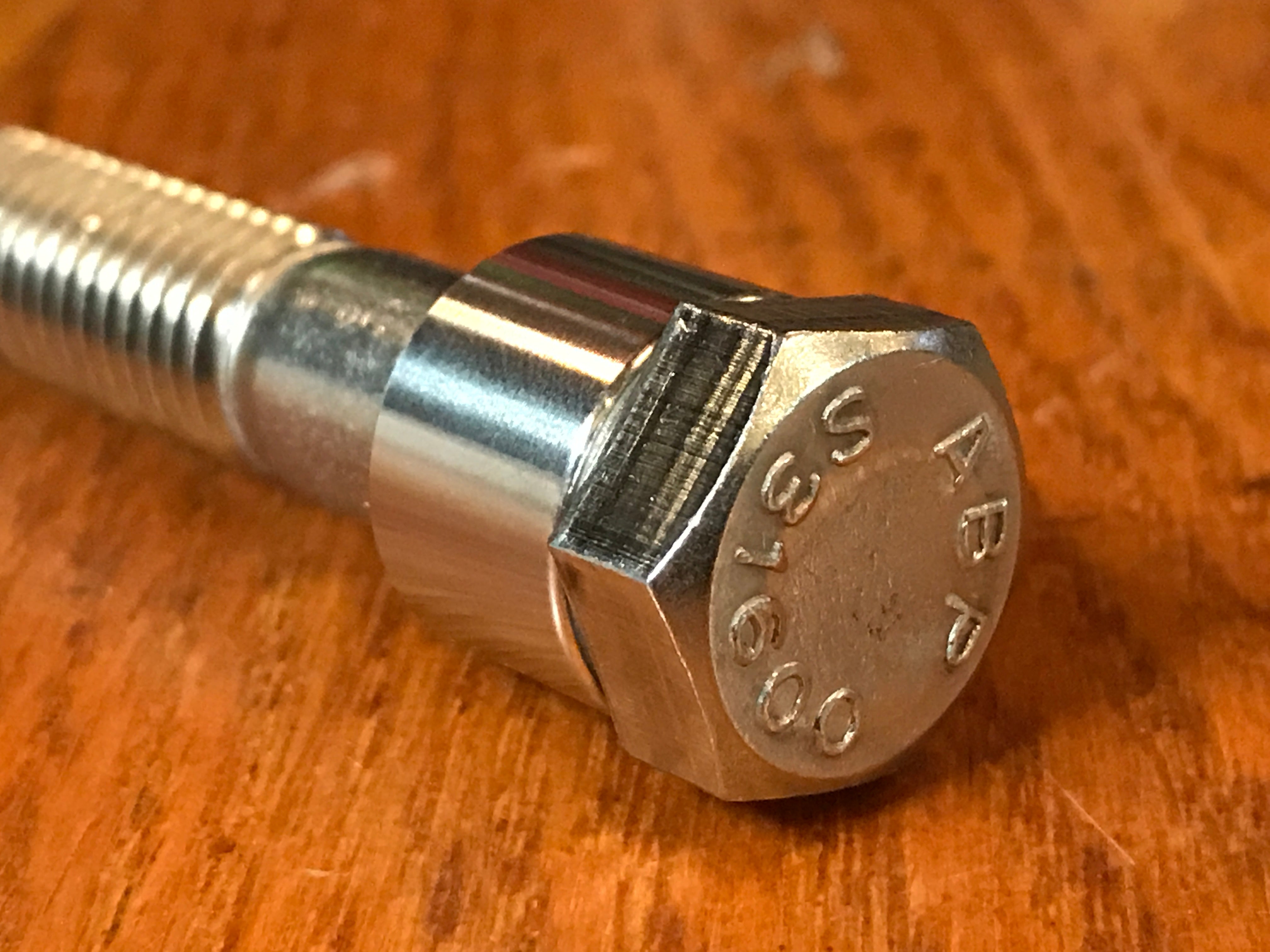 EXTSW .507” ID x .740" OD x 3/8" long 316 Stainless Spacer