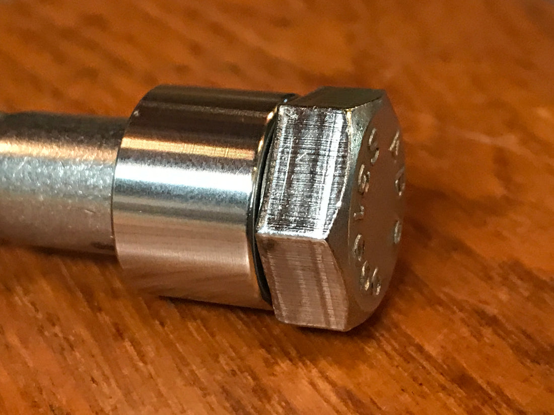 EXTSW .507” ID x .740" OD x 1/2” Thick 316 Stainless Spacer