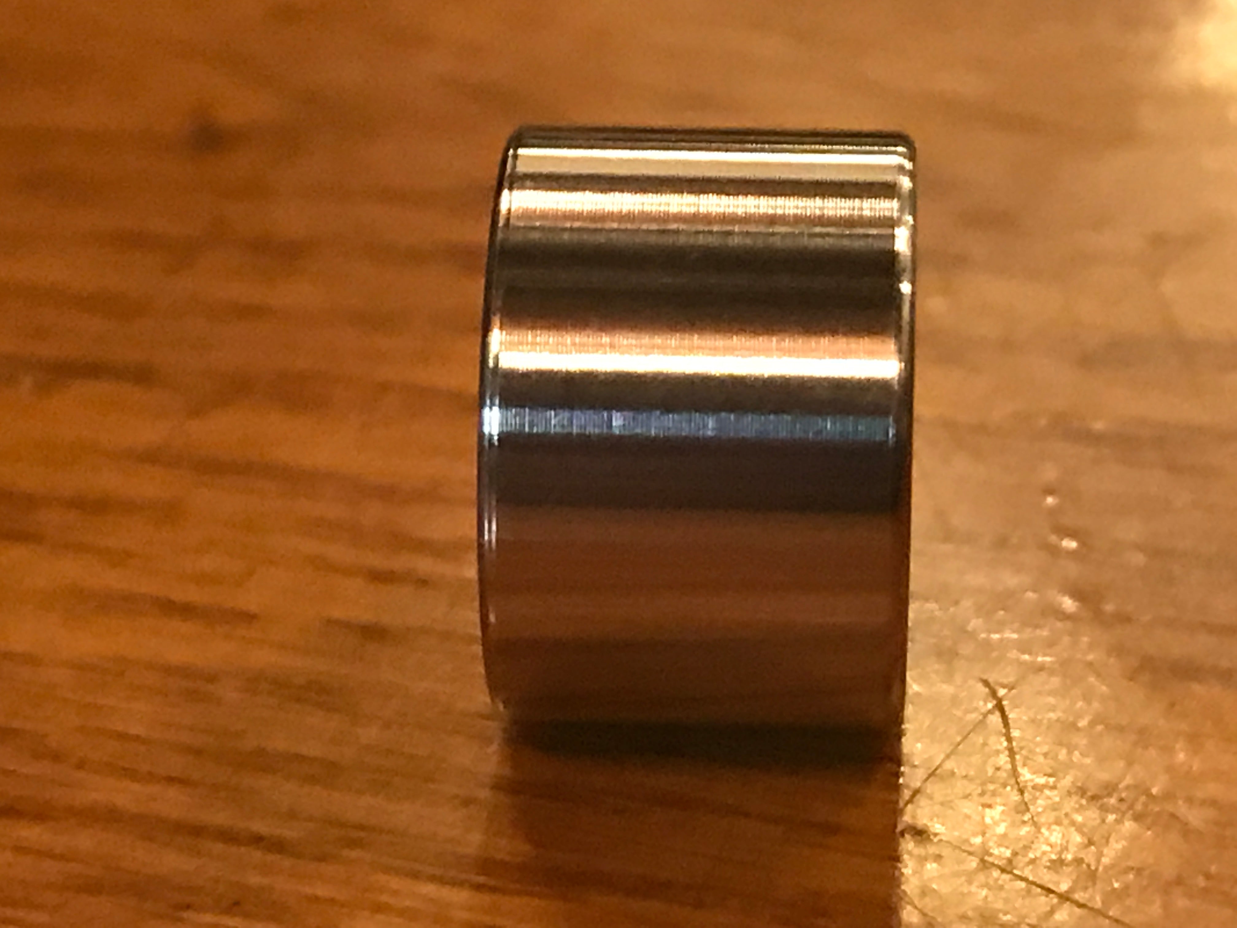 EXTSW .257” ID x .740" OD x 1/2” Long 316 Stainless Spacer
