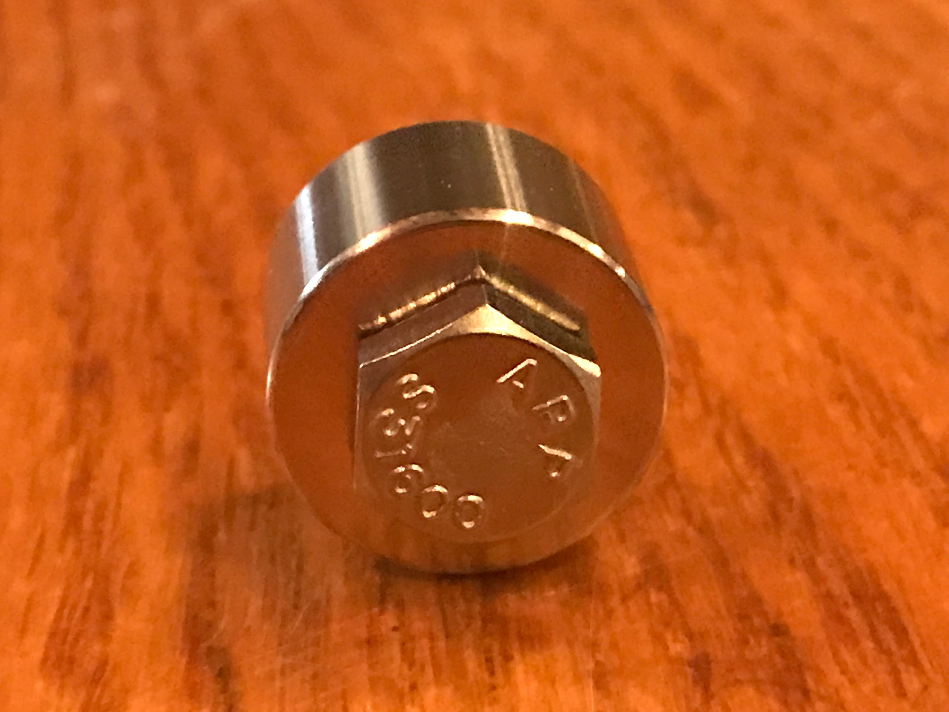 EXTSW .257” ID x .740" OD x 1/2” Thick 304 Stainless Spacer