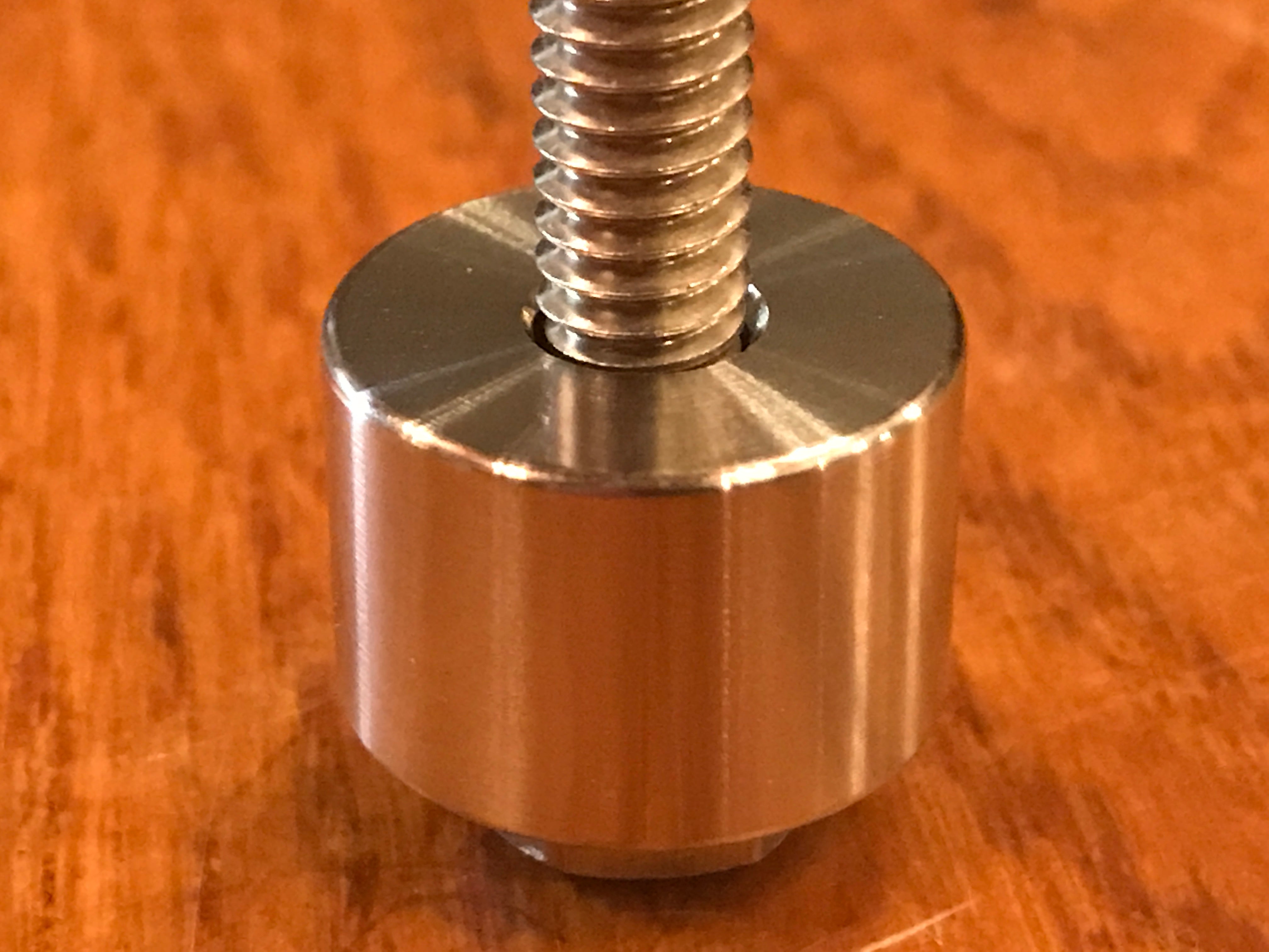 EXTSW .257” ID x .740" OD x 1/2” Thick 304 Stainless Spacer