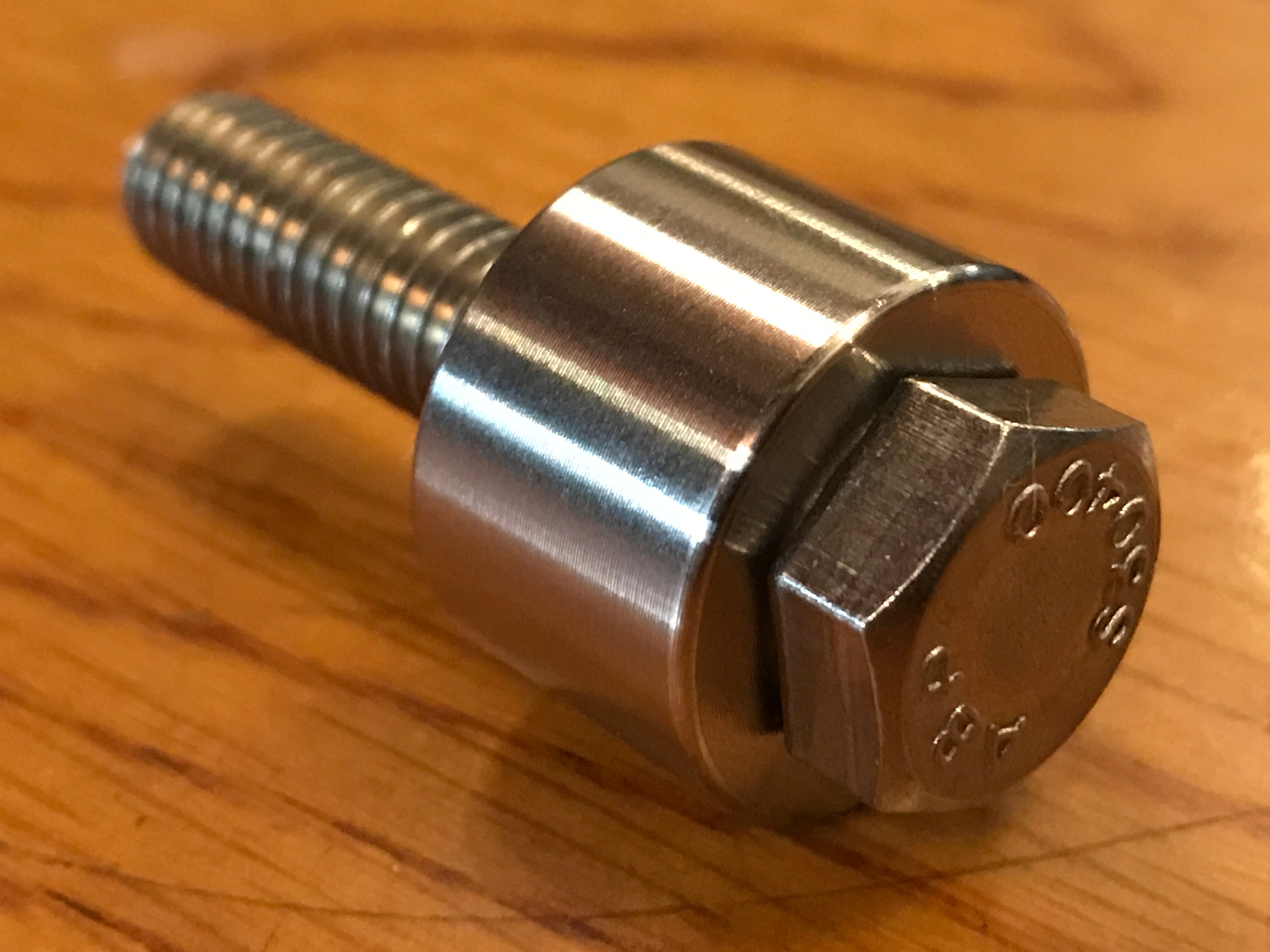 EXTSW .323" ID x .740" OD x 1/2” Thick 316 Stainless Spacer