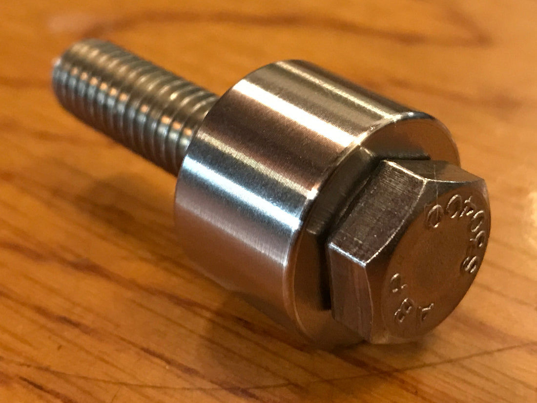 EXTSW .323" ID x .740" OD x 1/2” Thick 316 Stainless Spacer