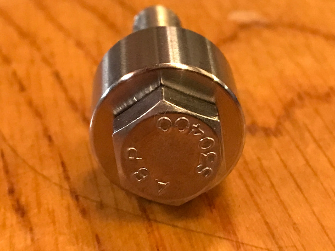 EXTSW .323" ID x .740" OD x 1/2” Thick 316 Stainless Spacer