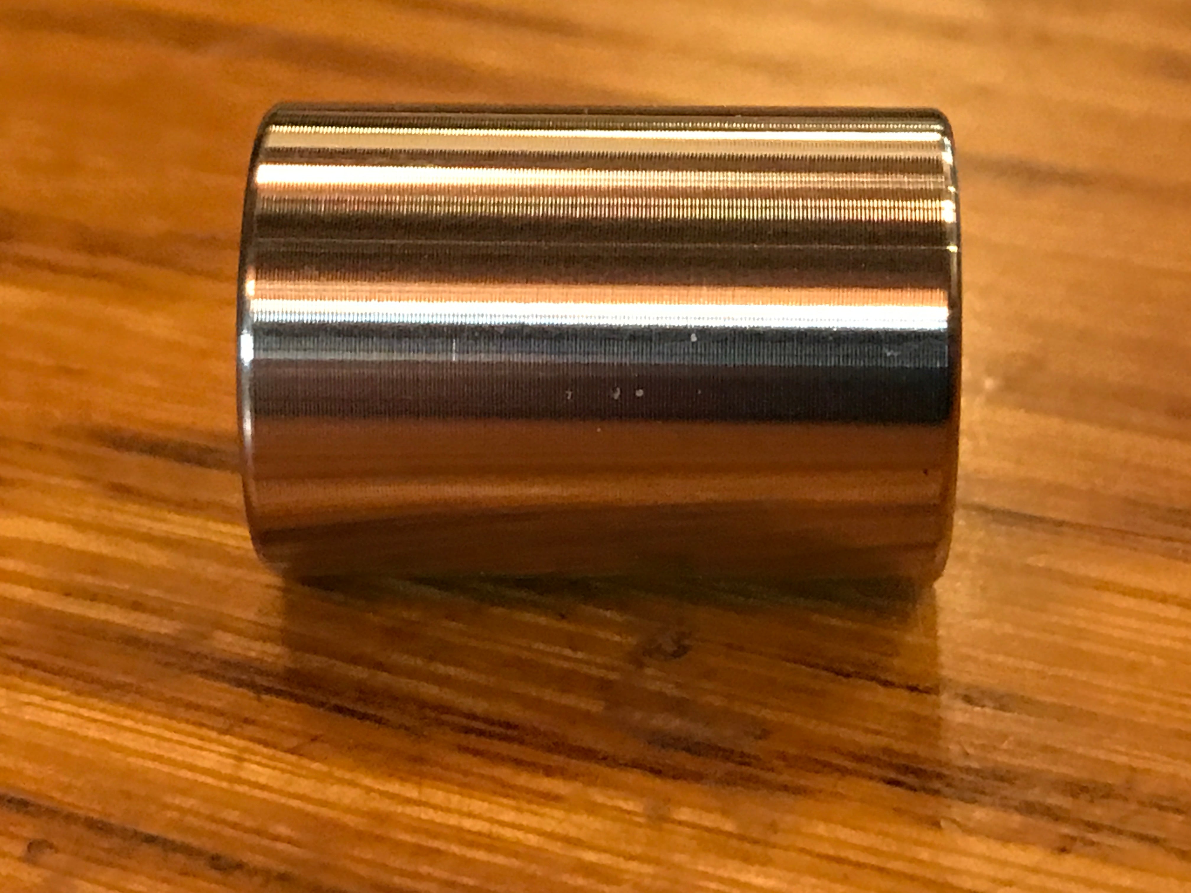 EXTSW .383” ID x .615" OD x 7/8” Thick 316 Stainless Spacer