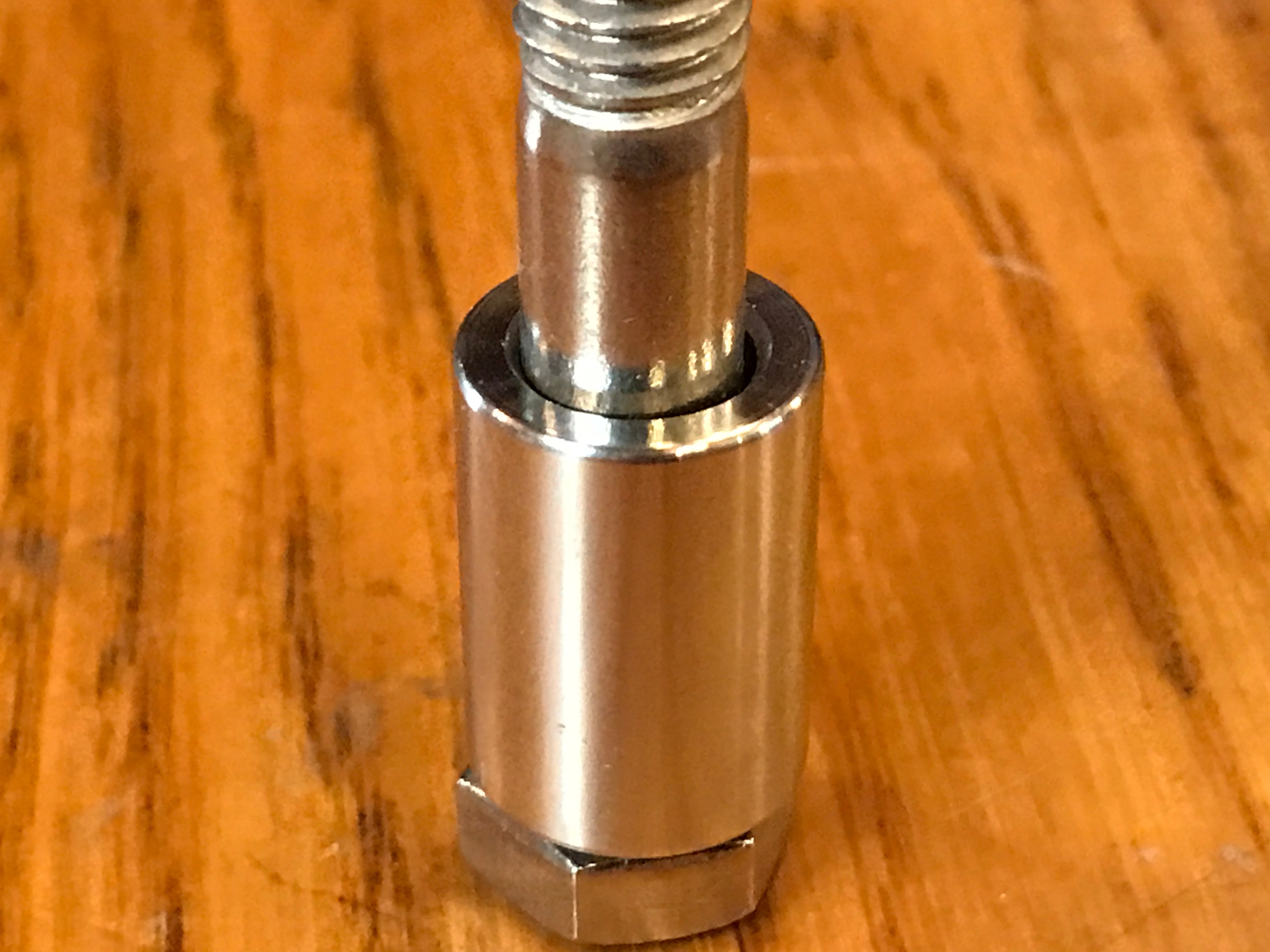 EXTSW .383” ID x .615" OD x 7/8” Thick 316 Stainless Spacer