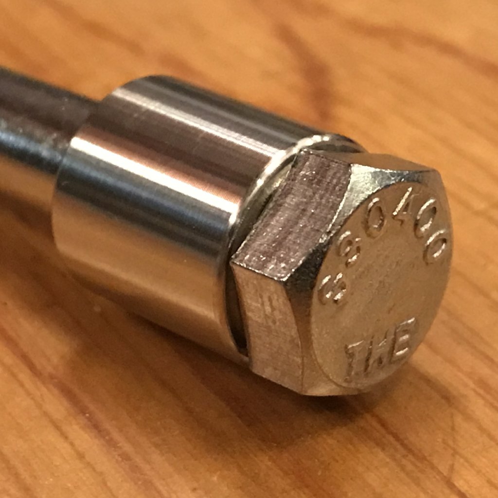 EXTSW .383” ID x .615" OD x 5/8 " Long 304 Stainless Spacer